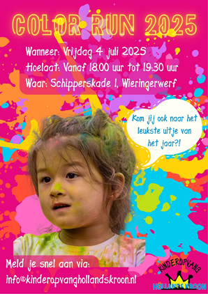 🎉 Color Run 2025! – Vrijdag 4 juli 🎨